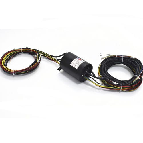 Вращающийся коллектор с проходящим валом - ECN038-04P-19S - CENO Electronics technology Co., Ltd - для использования на морских судах / IP54 / IP65