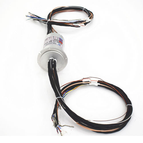 Вращающийся коллектор по индивидуальному заказу - ECN000-06P1-26S - CENO Electronics technology Co., Ltd - со сплошным валом / промышленный / IP54