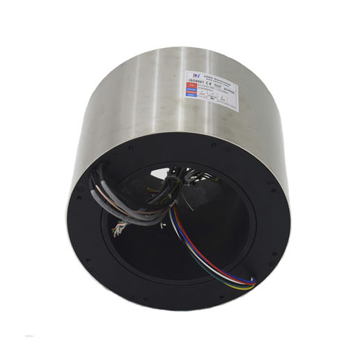 Вращающийся коллектор через Ethernet - ECN220-06P-17S-02EM  - CENO Electronics technology Co., Ltd - с проходом в центре / для использования в промышленности / алюминиевый сплав
