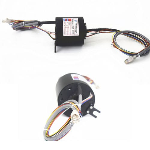 Вращающийся коллектор через Ethernet - ECN025-09P1-01EG - CENO Electronics technology Co., Ltd - с полой осью / промышленный / IP54