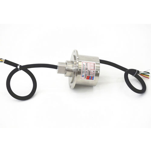 Вращающийся коллектор с несквозным полым валом - ECN-EX-06S - CENO Electronics technology Co., Ltd - со сплошным валом / для упаковочной машины / из нержавеющей стали