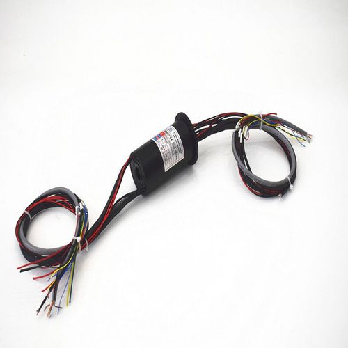 Вращающийся коллектор через Ethernet - ECN017-09P2-12S-01EG - CENO Electronics technology Co., Ltd - последовательный / RS-422 / с проходом в центре