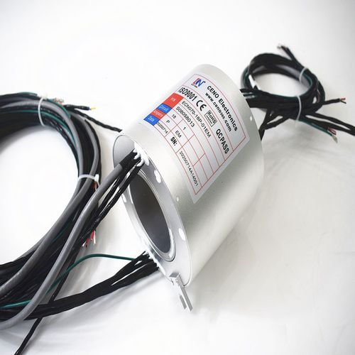 Вращающийся коллектор с проходящим валом - ECN070-18P-01EM - CENO Electronics technology Co., Ltd - для медицинского оборудования / для антенны радаров / для упаковочной машины