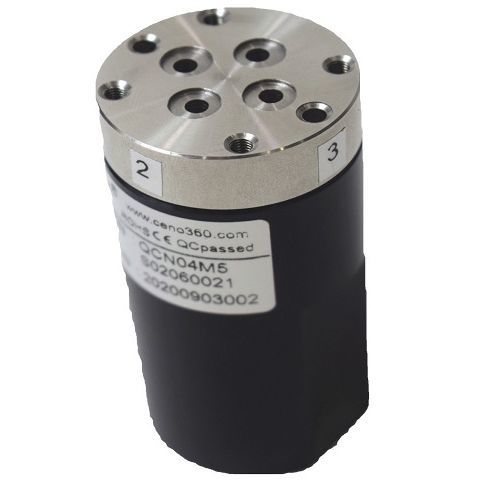 Поворотное соединение для воды - QCN04M5 - CENO Electronics technology Co., Ltd - для воздуха / для масла / для газа