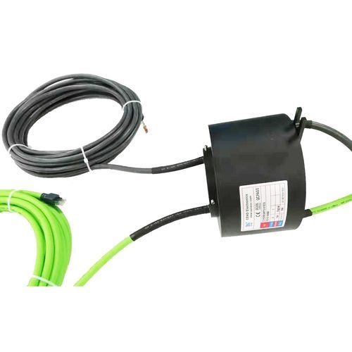 Вращающийся коллектор через Ethernet - ECN038-04P2-01EG - CENO Electronics technology Co., Ltd - USB / для CAN bus / с полой осью