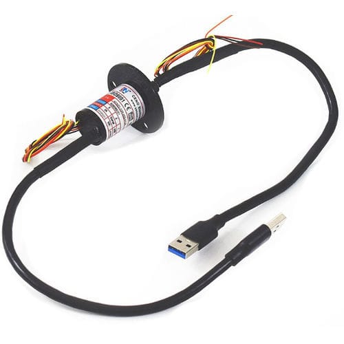 Вращающийся коллектор USB - ACN22-03P-02S-01U3 - CENO Electronics technology Co., Ltd - с капсулой / для камеры / компактный