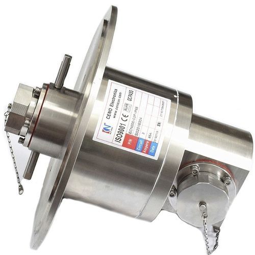Вращающийся коллектор со сплошным валом - ECN000-03P-IP68 - CENO Electronics technology Co., Ltd - для использования на морских судах / из нержавеющей стали / герметичный