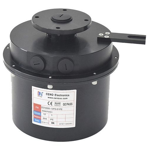 Герметичный вращающийся коллектор - ECN000-12P2-01PE - CENO Electronics technology Co., Ltd - со сплошным валом / со стойкой / промышленный