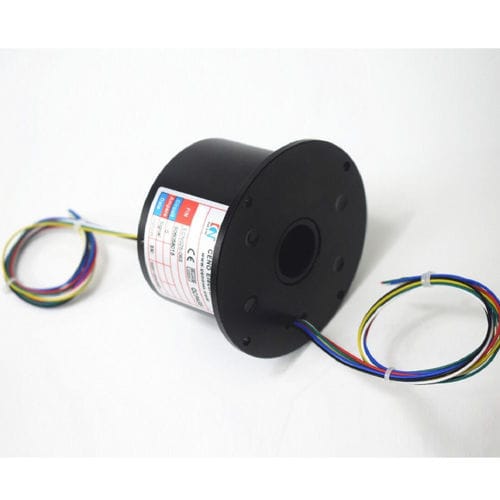Вращающийся коллектор с проходящим валом - ECN025-06S-IP55 - CENO Electronics technology Co., Ltd - промышленный / для подъемного крана / из алюминия