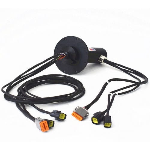 Вращающийся коллектор со сплошным валом - ECN000-21P-05P2  - CENO Electronics technology Co., Ltd - алюминиевый сплав / из силиконового каучука / компактный
