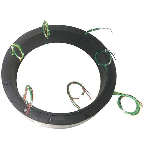 Вращающийся коллектор с полой осью - ECN435-04P-12S - CENO Electronics technology Co., Ltd - для использования в промышленности / большого диаметра