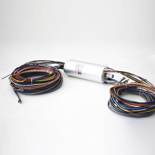 Поворотное соединение для воды - QCN0103-10P-04EG - CENO Electronics technology Co., Ltd - для масла / для воздуха / 2 прохода