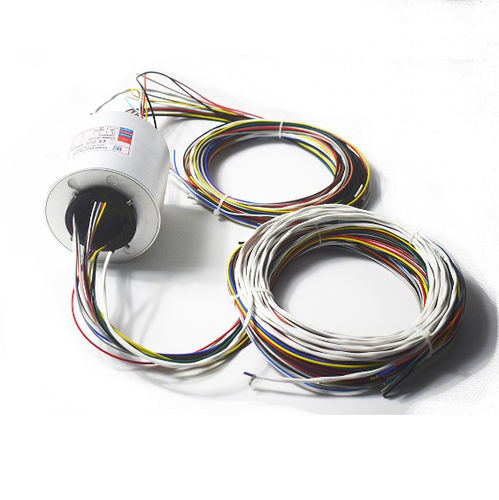Электрический вращающийся коллектор - ECN038-15P2-02S - CENO Electronics technology Co., Ltd - с проходом в центре / промышленный / IP54