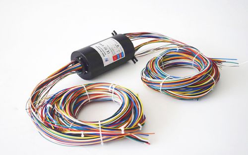 Вращающийся коллектор с проходом в центре - ECN038-24P3-12S - CENO Electronics technology Co., Ltd - через Ethernet / USB / для CAN bus