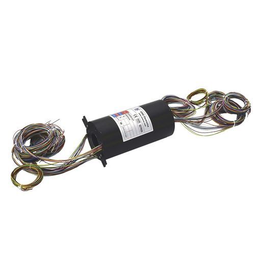 Электрический вращающийся коллектор - ECN038-52P - CENO Electronics technology Co., Ltd - гибридный / с проходом в центре / промышленный