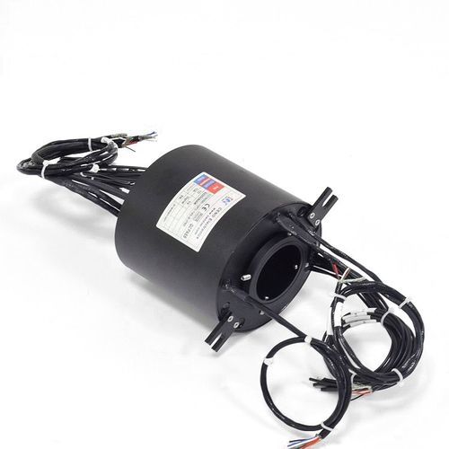 Вращающийся коллектор с проходом в центре - ECN050-10P2-14S - CENO Electronics technology Co., Ltd - промышленный / алюминиевый сплав / компактный