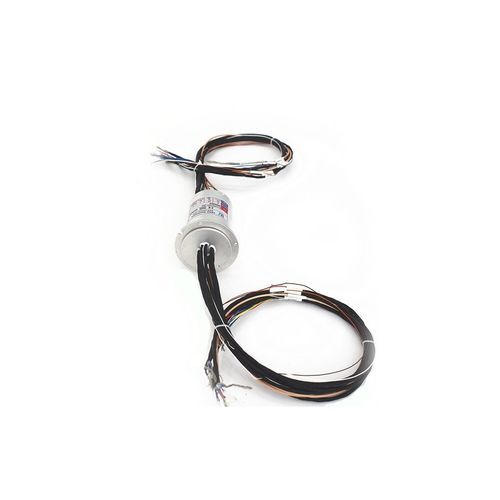 Вращающийся коллектор со сплошным валом - ECN000-03P2-06S - CENO Electronics technology Co., Ltd - промышленный / алюминиевый сплав / компактный