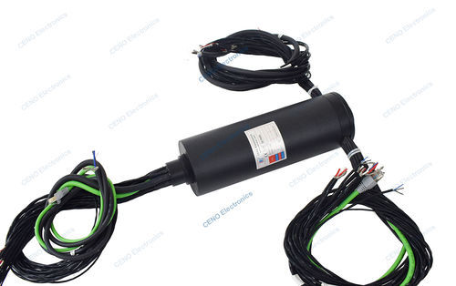 Вращающийся коллектор через Ethernet - ECN000-77P - CENO Electronics technology Co., Ltd - последовательный / Gigabit Ethernet / для телекоммуникационной сети