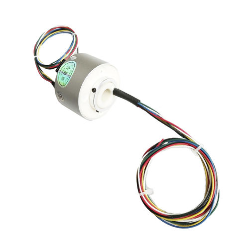 Вращающийся коллектор через Ethernet - DHK012-6-10A - JiuJiang Ingiant Technology Co.,Ltd - USB / с проходящим валом / плоского типа