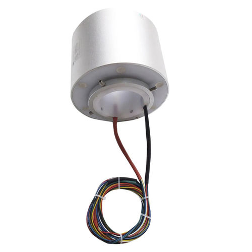 Вращающийся коллектор с проходом в центре - DHK060 series - JiuJiang Ingiant Technology Co.,Ltd - электрооптический / через Ethernet / Gigabit Ethernet