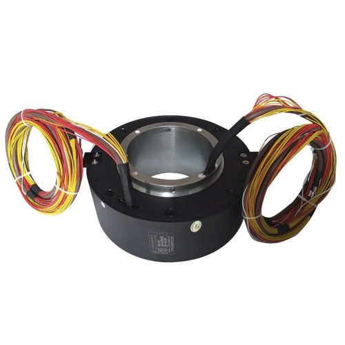 Вращающийся коллектор с полой осью - DHK150-7 - JiuJiang Ingiant Technology Co.,Ltd - для CAN bus / электрический / через Ethernet