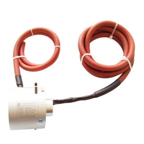 Вращающийся коллектор с проходящим валом - DHK016-10 - JiuJiang Ingiant Technology Co.,Ltd - для сварочных работ / алюминиевый сплав / с многопрядной щеточкой