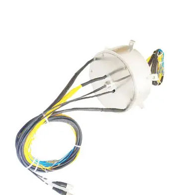 Электрический вращающийся коллектор - DHS140-36-2F - JiuJiang Ingiant Technology Co.,Ltd - оптоволокна / для системы видеонаблюдения / алюминиевый сплав