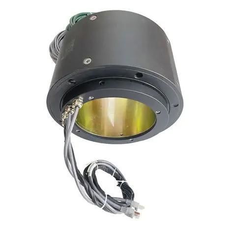 Вращающийся коллектор через Ethernet - DHK195F - JiuJiang Ingiant Technology Co.,Ltd - 100 Mbps / с проходом в центре / для нефтехимической промышленности