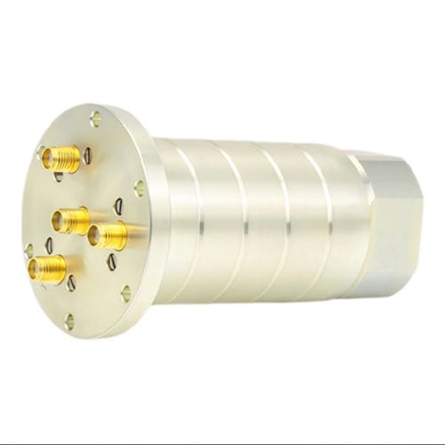 Вращающийся коллектор с малым моментом - HS-04RJ-001 - JiuJiang Ingiant Technology Co.,Ltd - многоканальный / с коаксиальным включателем RF / SMA