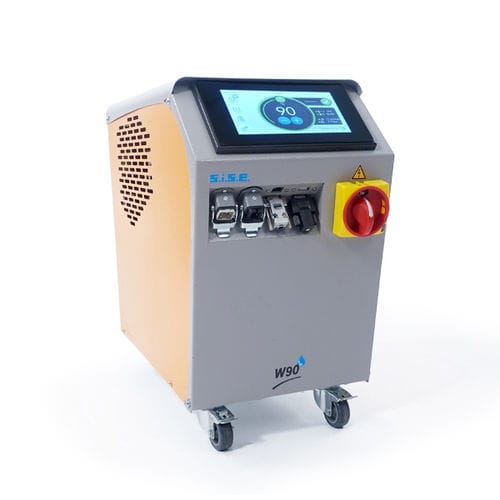 Контроллер температуры для воды - e.Therm type W90-S6/9 - SISE - с сенсорным экраном / с циркуляцией воды / для промышленности