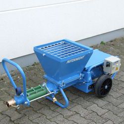 Машина для механического нанесения для штукатурки - PUTZKNECHT S30 mini - UELZENER Maschinen GmbH