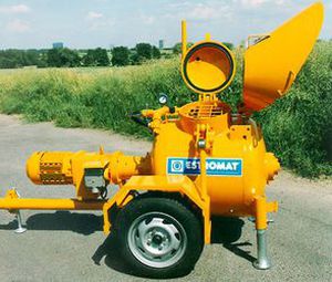 Электрический бетоносмеситель для заливки полов - ESTROMAT 260 E - UELZENER Maschinen GmbH