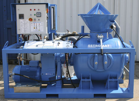 Электрический бетоносмеситель для заливки полов - Estromat 260 - 600 - UELZENER Maschinen GmbH