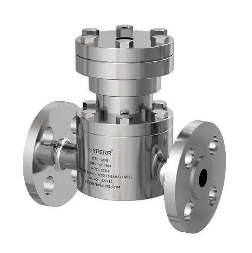 Регулятор / редуктор давления с куполом - HV-DLPR-01 - Hyper Valves - для воздуха / для воды / для газа