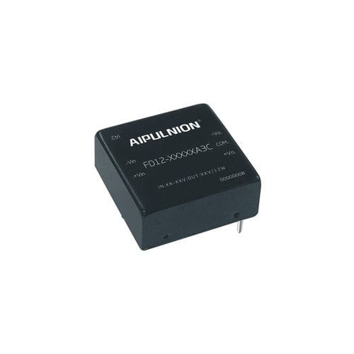 Монтированный преобразователь DC/DC на шасси - FD12-XXSXXA3(C)4 - Guangzhou Aipu Electron Technology Co.,Ltd - на DIN-рейке / с входным напряжением 4:1 / промышленный