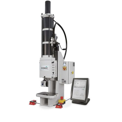 Пневматический пресс - 327 series - SCHMIDT Technology - для сборки / с С-образной станиной / с поршнем