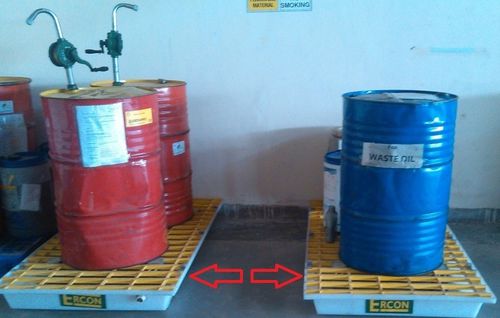 Сборный поддон 2 бочки - Ergen Plastic Industries - из пластика