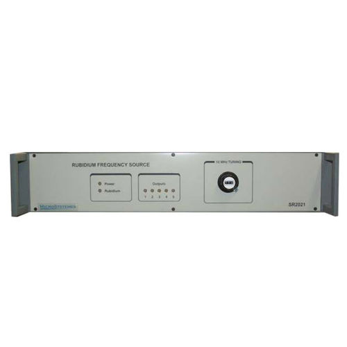 Источник частоты с рубидиевым осциллятором - SR2021-10-ASQ3X - TimeLink microsystems - 10 MHz / 5 MHz / 5 выходов