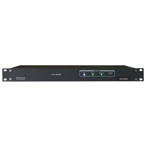 Сервер времени NTP - TMS2000 - TimeLink microsystems - GNSS / IRIGB / для монтажа в стойку