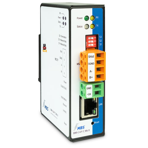 Маршрутизатор BACnet - UBR-CAP | Mk II - MBS GmbH - для передачи данных / для сети / ЛВС
