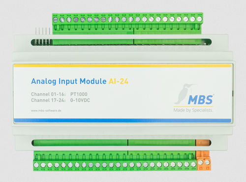 Цифровой модуль входа/выхода - MBS GmbH - аналоговый / RS485 / BACnet