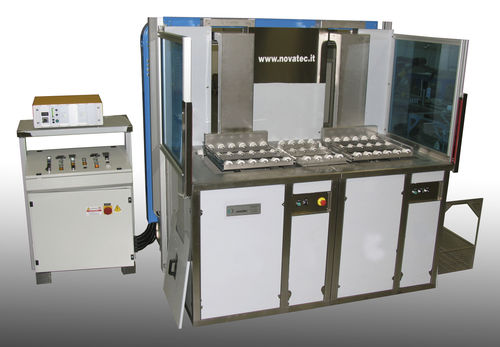 Ультразвуковая очистительная установка - PLURITANK - NOVATEC srl - Surface Finishing Technology - путем опрыскивания / с вращением и смешиванием / автоматическая