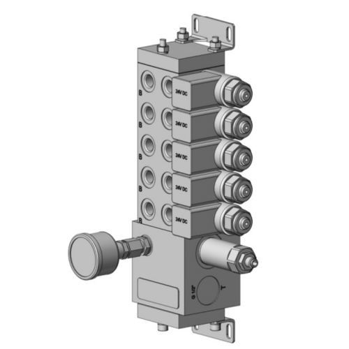 Многоканальный коллектор - XCM - Synventive Molding Solutions - сталь / для исполнительного устройства / для электроклапана