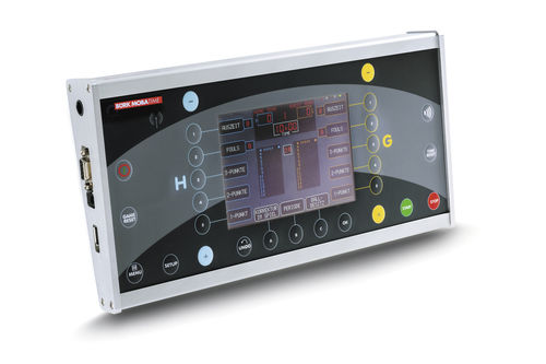 Терминал с сенсорным экраном - Touch-Screen Bedienpukt für MSA - BÜRK MOBATIME GmbH - мобильный / цветной ЖК-монитор / прочный
