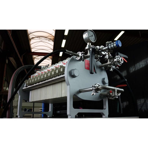 Фильтр-пресс с боковой балкой - LFP 250 - MSE Filterpressen GmbH - высокое давление / для очистки сточных вод / для шлама