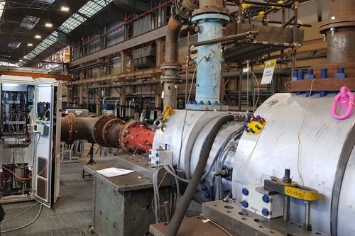 Центробежный компрессор - Baker Hughes - воздушный / электрический / стационарный