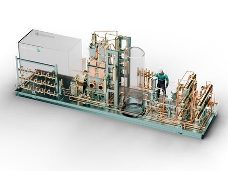 Компрессор для водорода - VerHy 550 series - Baker Hughes - электрический / стационарный / безмасляный