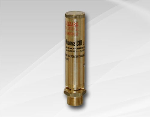 Предохранительный клапан для газа - SLK - E,F,H series - FREE EXHAUST - Coi Technology S.r.l. - для воздуха / для пара / для котла