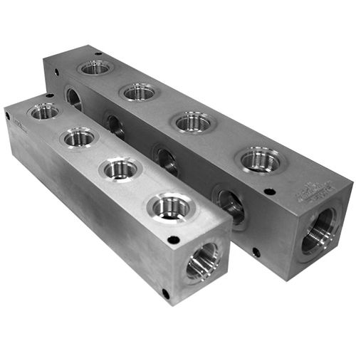 Многоканальный коллектор - ...U series - Lynch Fluid Controls Inc. - из алюминия / распределения