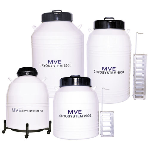 Резервуар для хранения жидкого азота - MVE CryoSystem Series - CHARTINDUSTRIES - криогенный / легкий